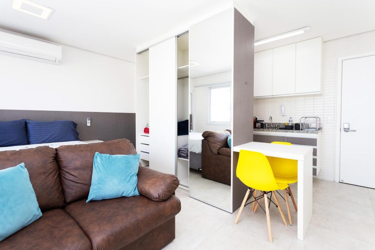 Apartamento Com Wifi Proximo Ao Metro Luz Sao Paulo Bagian luar foto