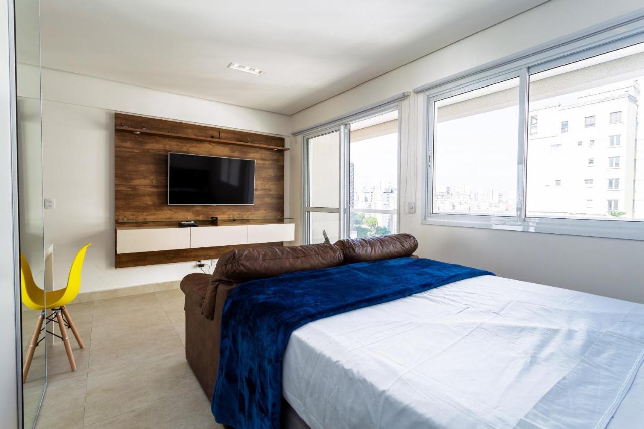 Apartamento Com Wifi Proximo Ao Metro Luz Sao Paulo Bagian luar foto