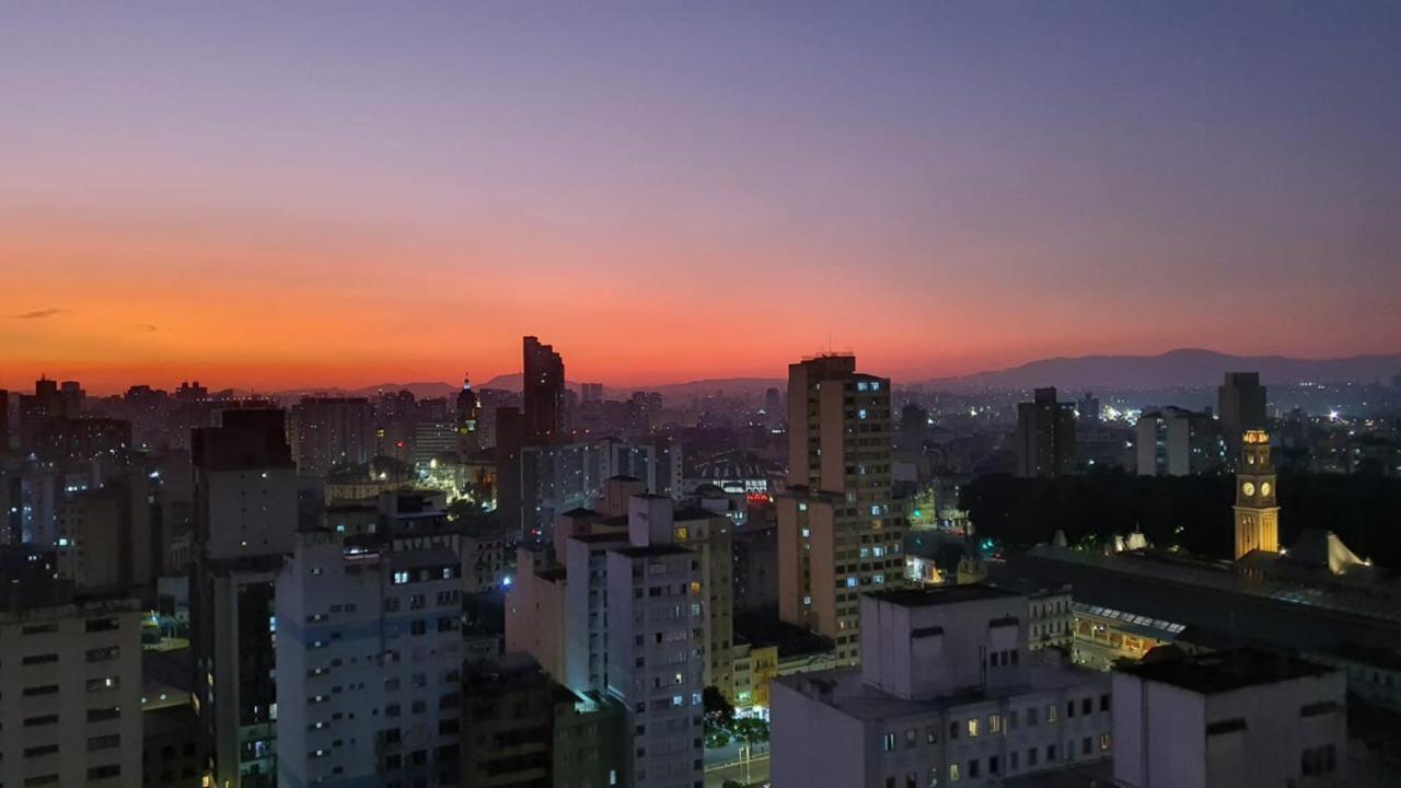 Apartamento Com Wifi Proximo Ao Metro Luz Sao Paulo Bagian luar foto