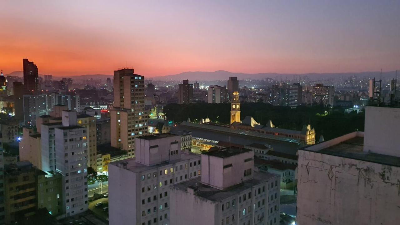 Apartamento Com Wifi Proximo Ao Metro Luz Sao Paulo Bagian luar foto
